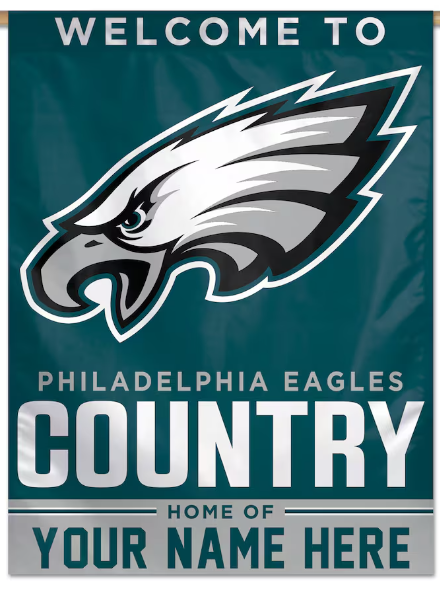 NFL Philadelphia Eagles Flag - 12'' x 18'' / 28''x40'' Garden Flag Vertical -Double-sided