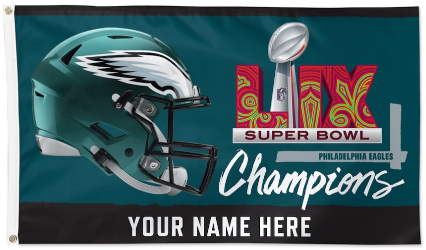 Philadelphia Eagles Flag-3x5FT new NFL Philadelphia Eagles Flag Banner-100% polyester-Strips & Stars-gloves