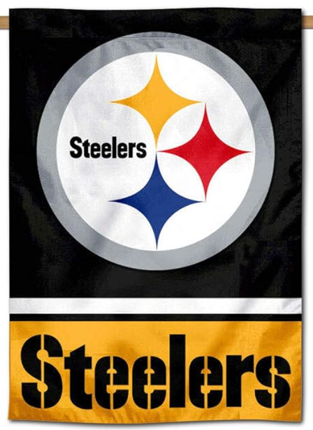 Pittsburgh Steelers Flag-3x5FT NFL the Terrible Towel Flag Banner-100% polyester