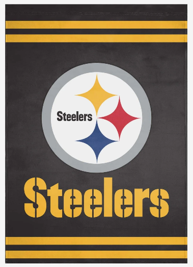 Pittsburgh Steelers Flag-3x5FT NFL the Terrible Towel Flag Banner-100% polyester