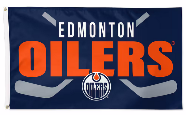 NHL Edmonton Oilers Flag-3x5FT Banner Of Edmonton Oilers -100% polyester