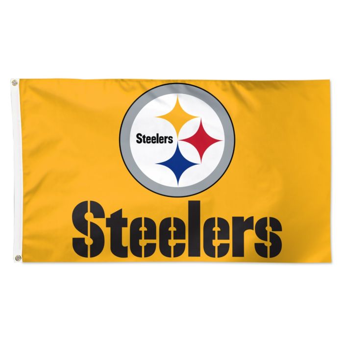Pittsburgh Steelers Flag-3x5FT NFL the Terrible Towel Flag Banner-100% polyester