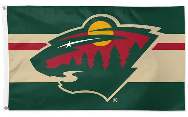 Minnesota Wild Flag-NHL Mn Wild Flag-3x5FT Banner-100% polyester