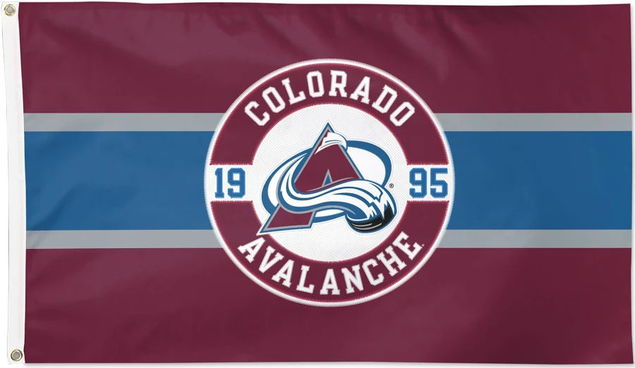 NHL Colorado Avalanche Flag-3x5FT Banner-100% polyester