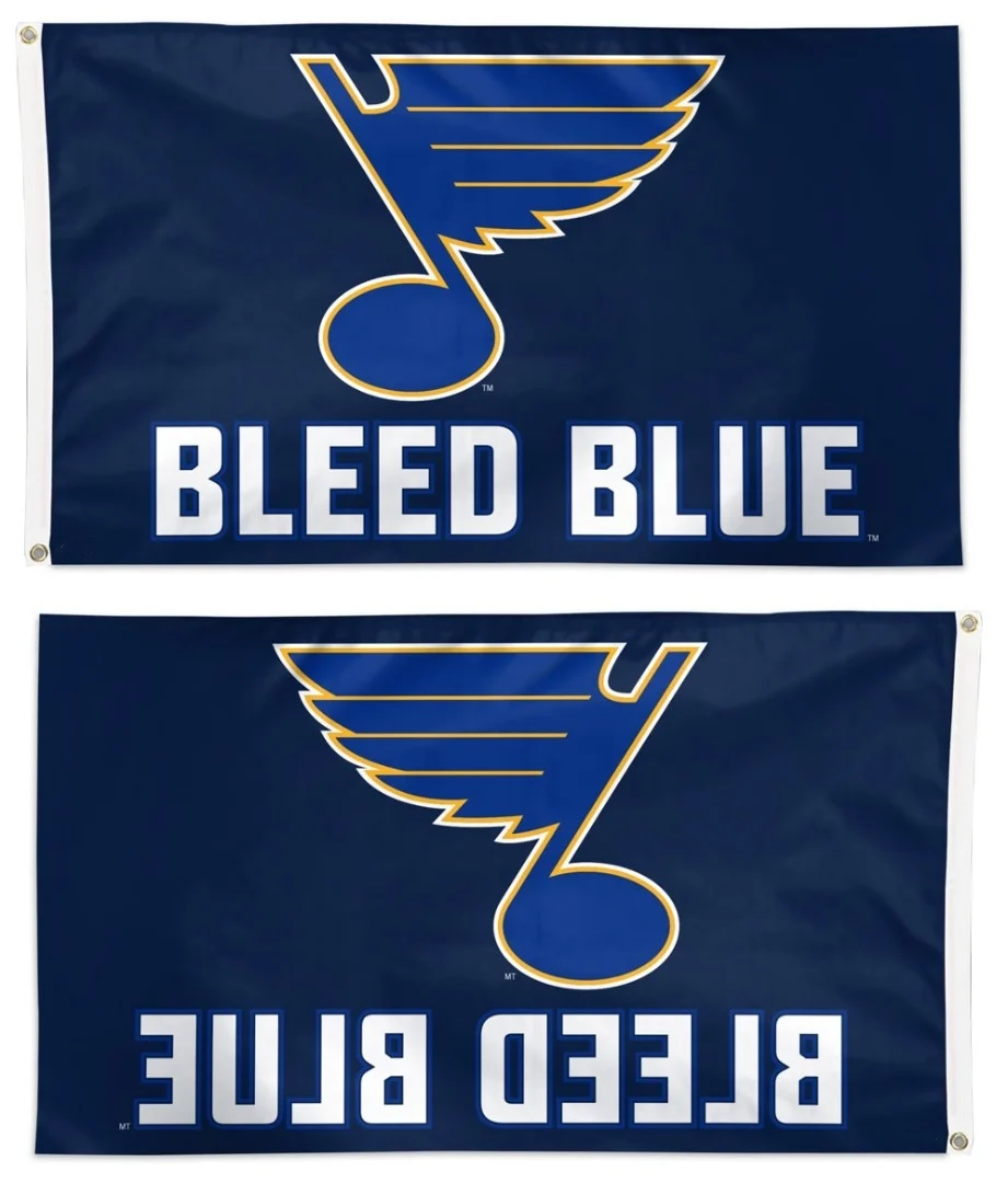 NHL St. Louis Blues Flag-3x5FT St. Louis Blues Banner-100% polyester