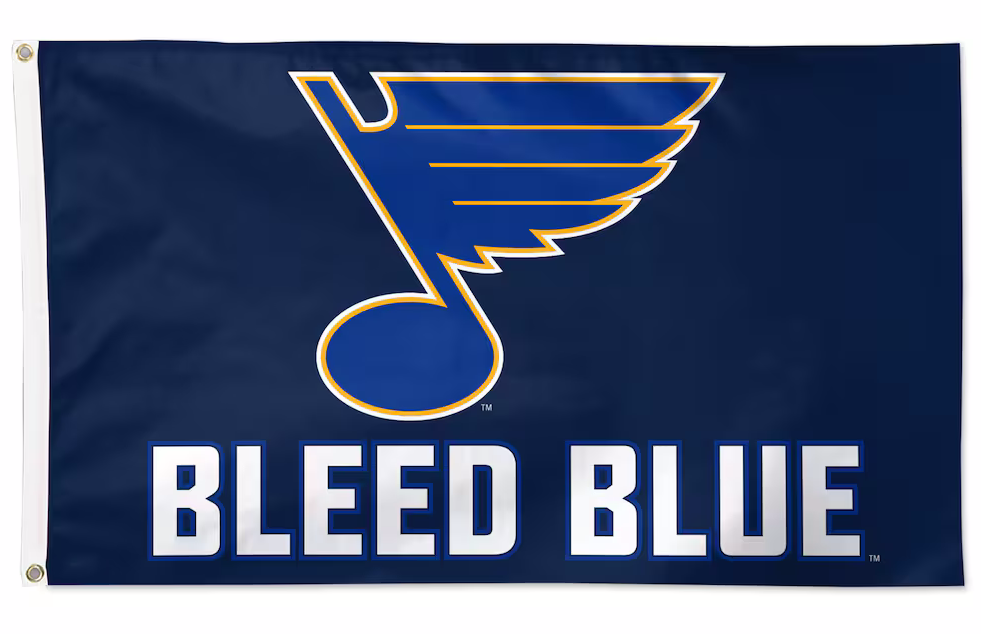 NHL St. Louis Blues Flag-3x5FT St. Louis Blues Banner-100% polyester
