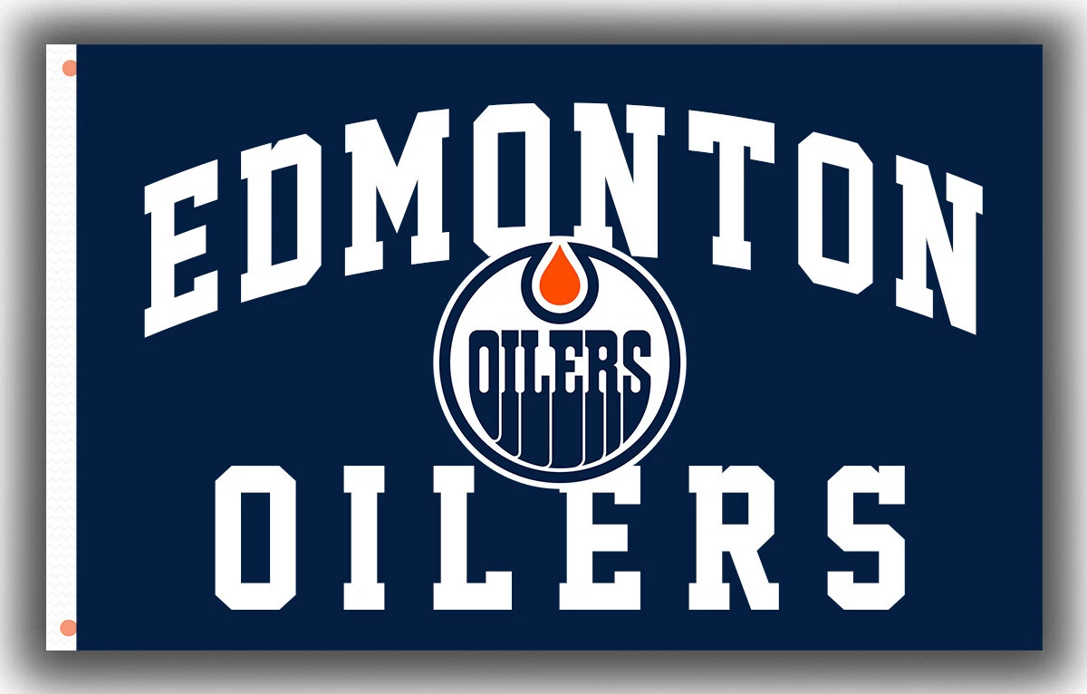 NHL Edmonton Oilers Flag-3x5FT Banner Of Edmonton Oilers -100% polyester