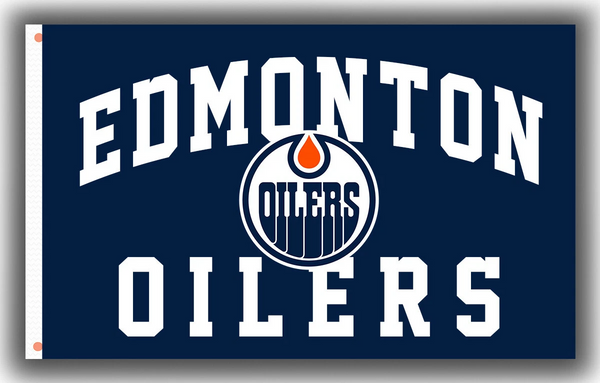 NHL Edmonton Oilers Flag-3x5FT Banner Of Edmonton Oilers -100% polyester