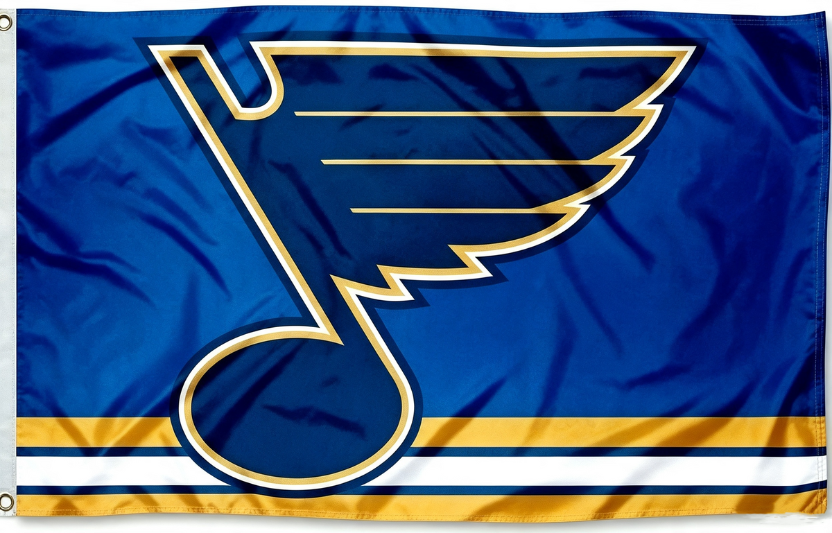NHL St. Louis Blues Flag-3x5FT St. Louis Blues Banner-100% polyester
