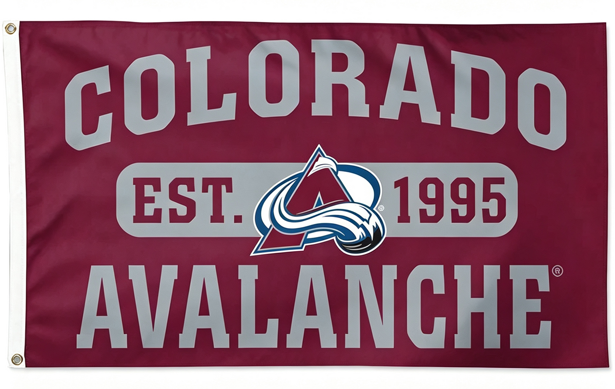 NHL Colorado Avalanche Flag-3x5FT Banner-100% polyester