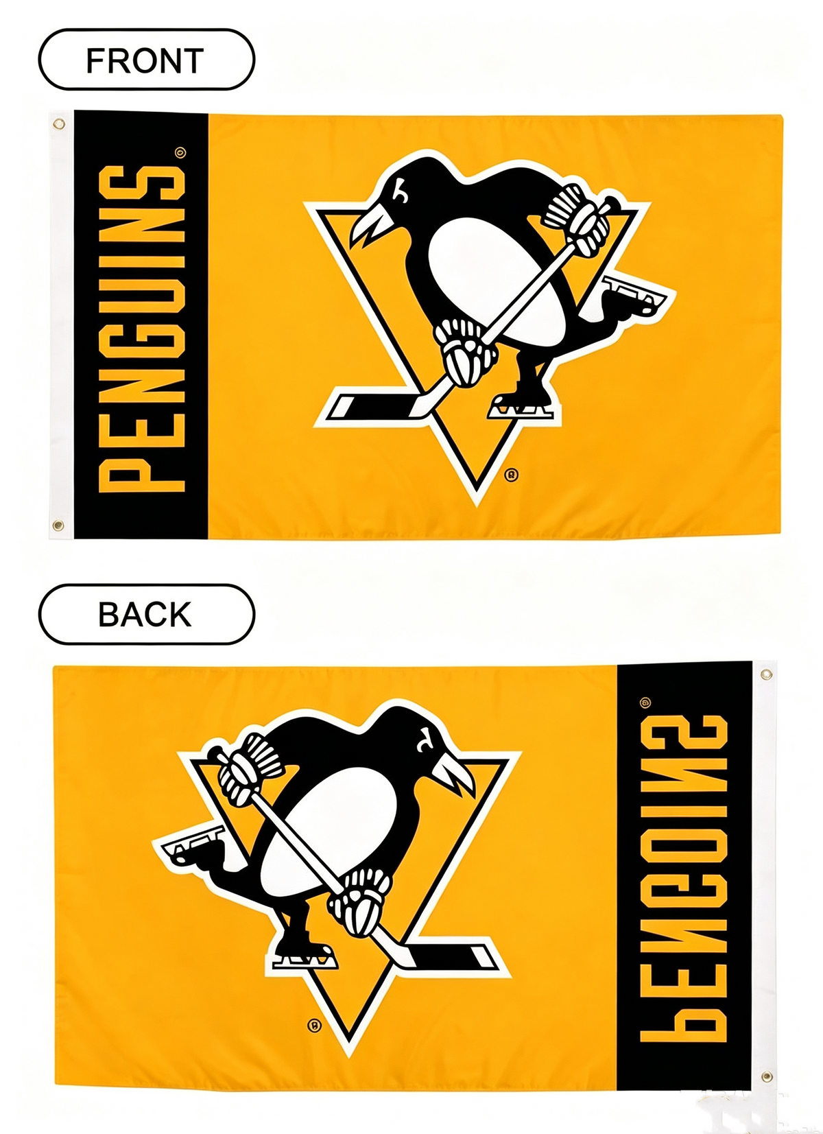 NHL Pittsburgh Penguins Flags-3x5FT Banner-100% polyester