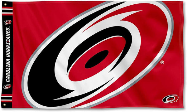 NHL Carolina Hurricanes Flag-3x5FT Banner-100% polyester-2 Metal Grommets