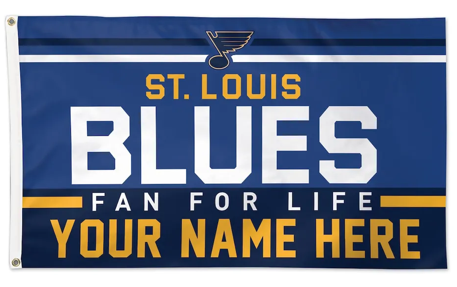 NHL St. Louis Blues Flag-3x5FT St. Louis Blues Banner-100% polyester