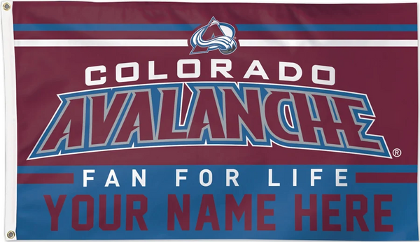NHL Colorado Avalanche Flag-3x5FT Banner-100% polyester