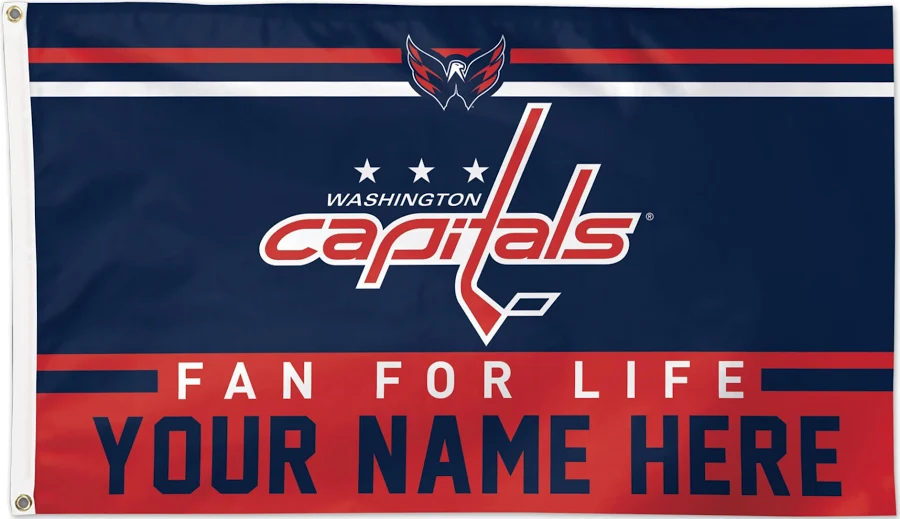 NHL Washington Capitals Flag-3x5FT Washington Capitals Banner-100% polyester