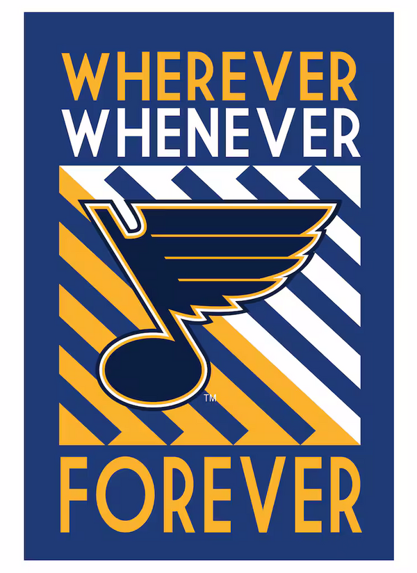 NHL St. Louis Blues Flag-3x5FT St. Louis Blues Banner-100% polyester