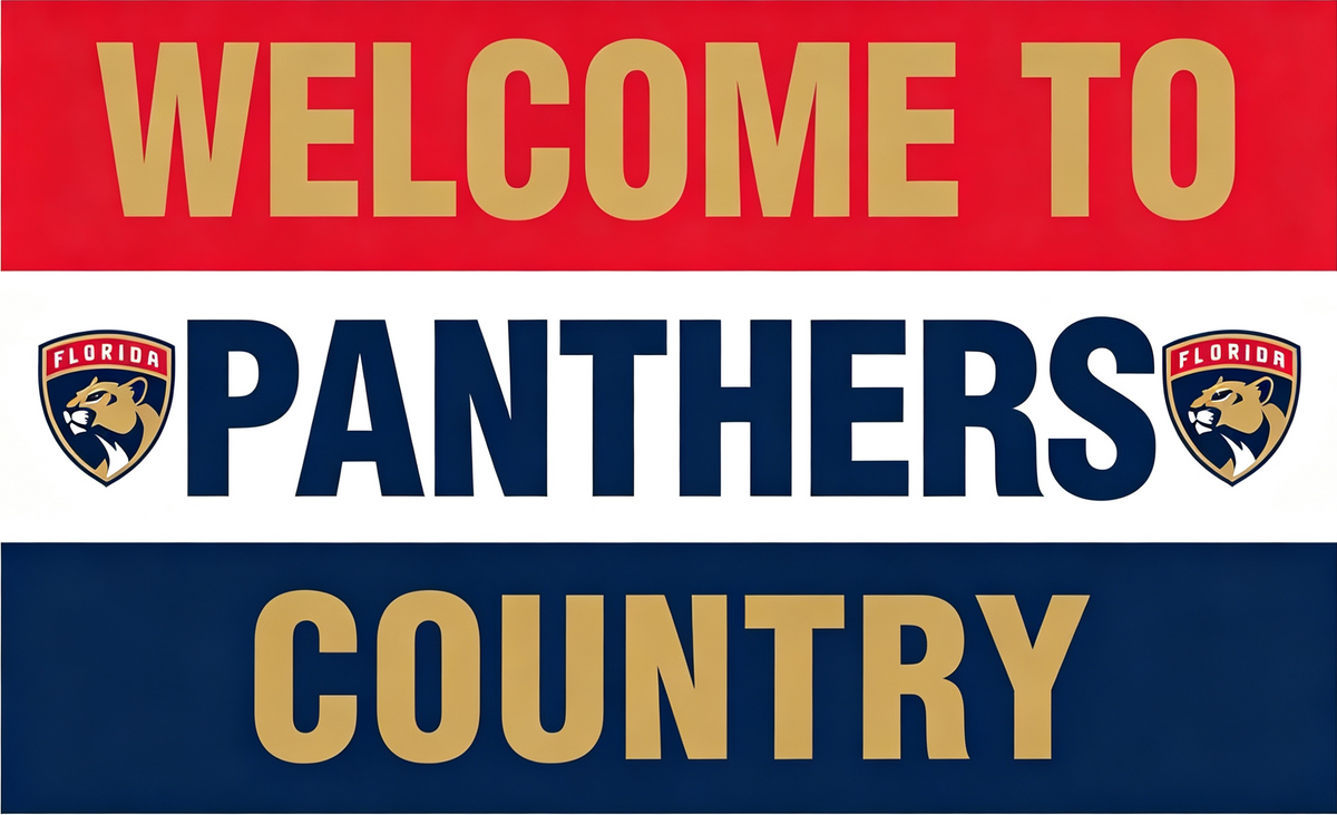 NHL Florida Panthers Flags-3x5FT Banner-100% polyester
