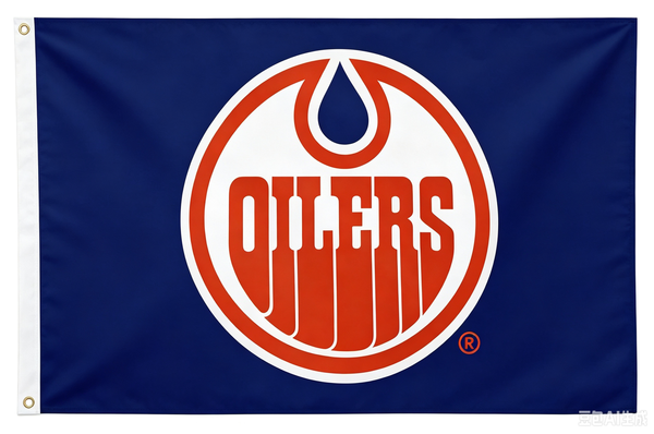 NHL Edmonton Oilers Flag-3x5FT Banner-100% polyester