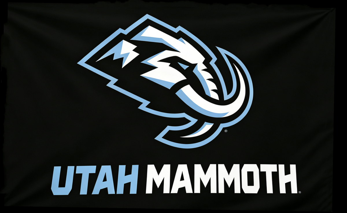 NHL Utah Mammoth Flag-3x5Ft  Banner-100% polyester