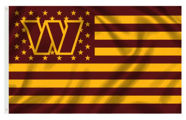 Washington Commanders Banners Washington Redskins Flag-3x5FT NFL Banner-100% polyester