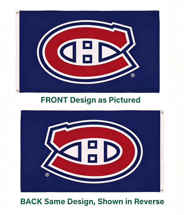 NHL Montreal Canadiens Flag-3x5FT Banner-100% polyester