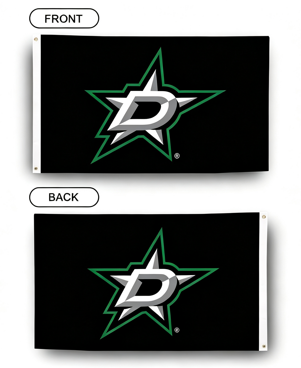 NHL Dallas Stars Flag-3x5FT Banner-100% polyester