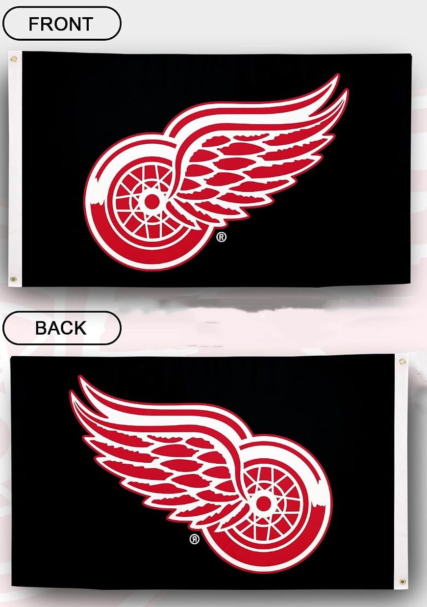 NHL Detroit Red Wings Flag-3x5FT Banner-100% polyester