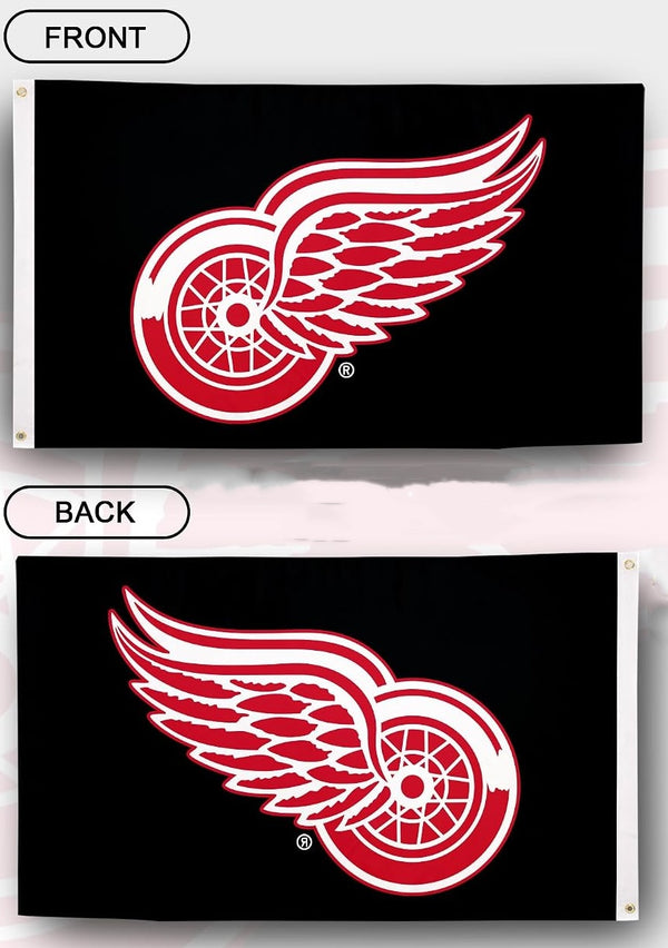 NHL Detroit Red Wings Flag-3x5FT Banner-100% polyester
