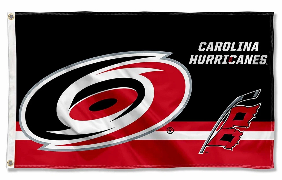 NHL Carolina Hurricanes Flag-3x5FT Banner-100% polyester