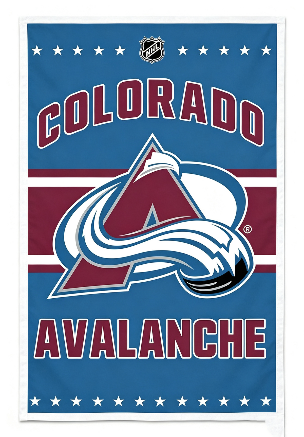 NHL Colorado Avalanche Flag-3x5FT Colorado Avalanche Hockey Banner-100% polyester