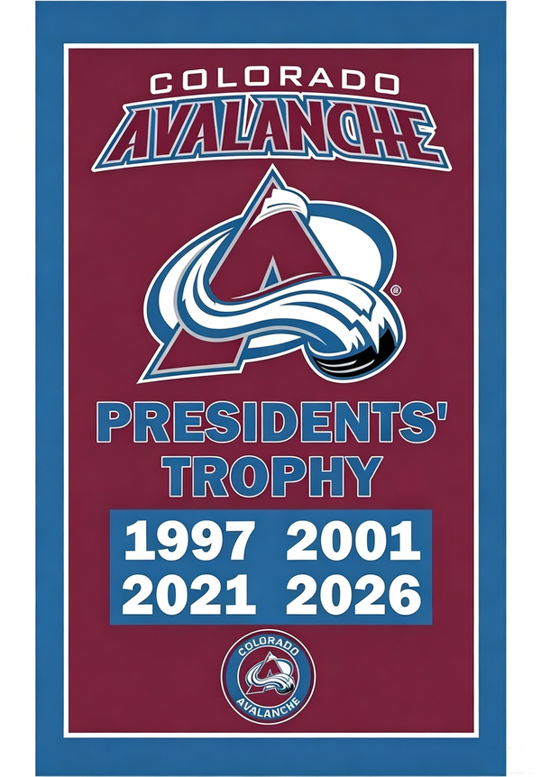 NHL Colorado Avalanche Flags -3x5FT Banner-100% polyester