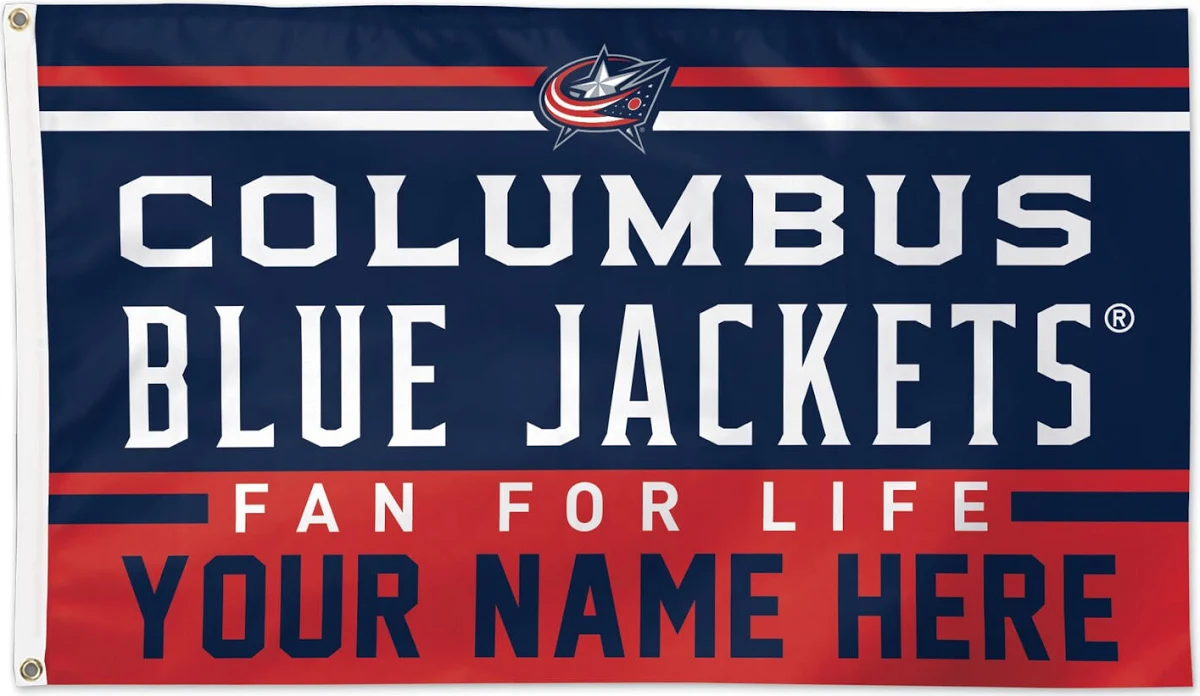 NHL Columbus Blue Jackets Flag-3x5FT Banner-100% polyester