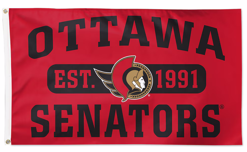 NHL Ottawa Senators Flag-3x5FT Banner-100% polyester