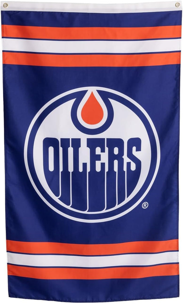 NHL Edmonton Oilers Flag-3x5FT Banner-100% polyester