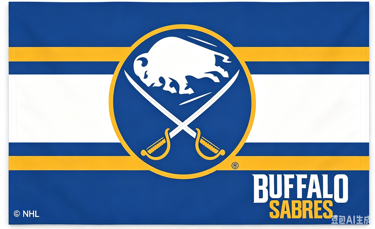 NHL Buffalo Sabres Flag-3x5FT Banner-100% polyester