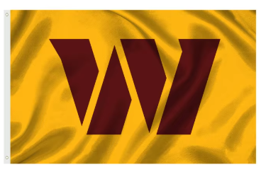 Washington Commanders Banners Washington Redskins Flag-3x5FT NFL Banner-100% polyester