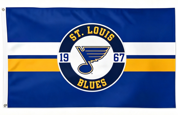NHL St. Louis Blues Flag-3x5FT Banner-100% polyester