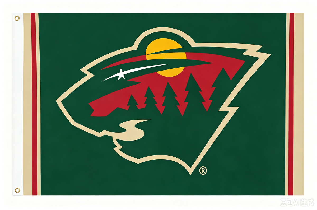 Minnesota Wild Flag-NHL Minnesota Wild Flag-3x5FT Banner-100% polyester