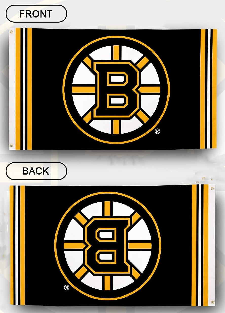 NHL Boston Bruins Flag-3x5Ft  Banner-100% polyester