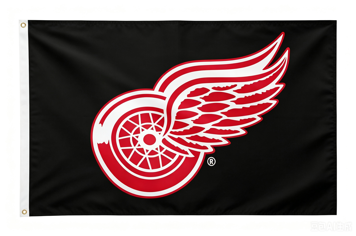 NHL Detroit Red Wings Flag-3x5FT Banner-100% polyester