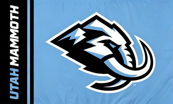 NHL Utah Mammoth Flag-3x5Ft  Banner-100% polyester