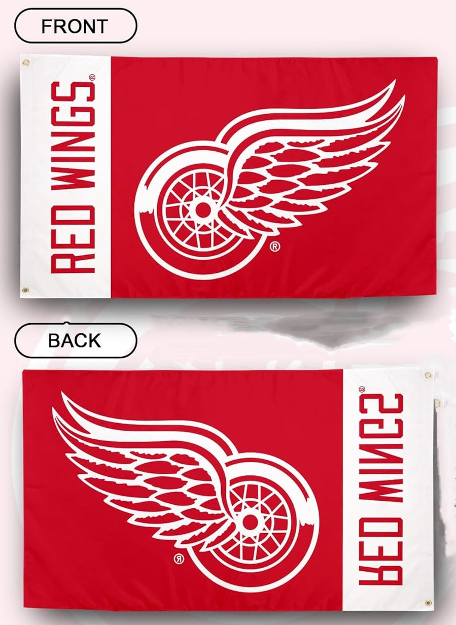 NHL Detroit Red Wings Flag-3x5FT Banner-100% polyester