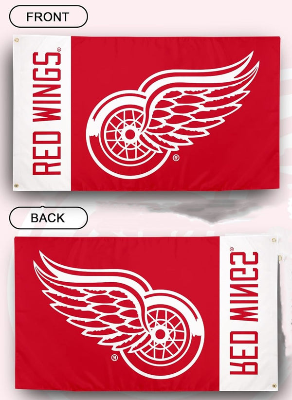 NHL Detroit Red Wings Flag-3x5FT Banner-100% polyester