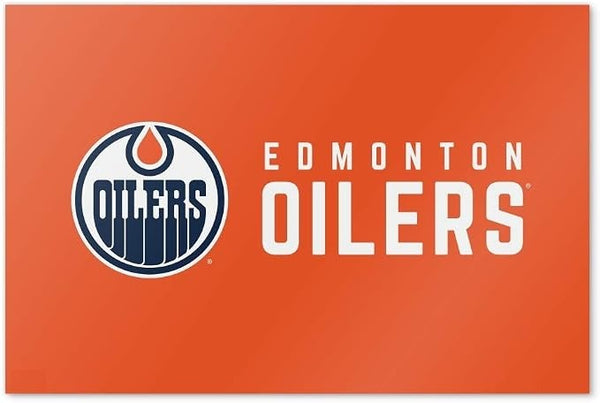 NHL Edmonton Oilers Flag-3x5FT Banner-100% polyester