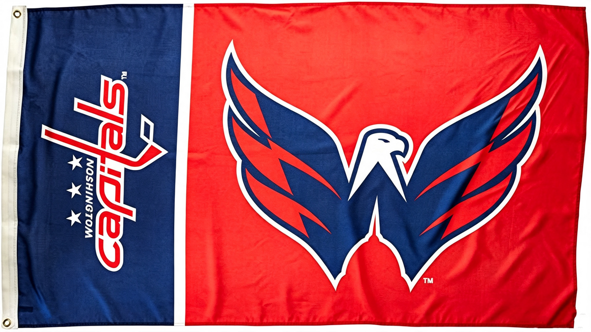 NHL Washington Capitals Flag-3x5FT Banner-100% polyester