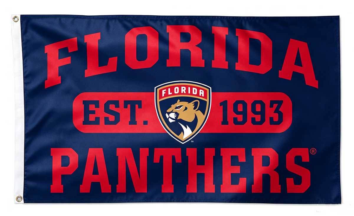 NHL Florida Panthers Flag-3x5FT Banner-100% polyester