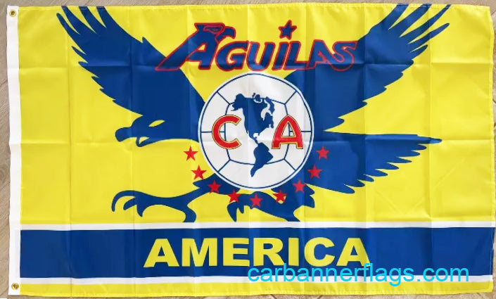 Club America Flag Banner Mexico Futbol Soccer Bandera-3x5 ft