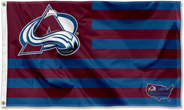 Colorado Avalanche Flag-3x5FT Banner-100% polyester