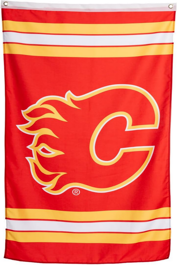 Calgary Flames Flag-3x5FT NHL Banner-100% polyester