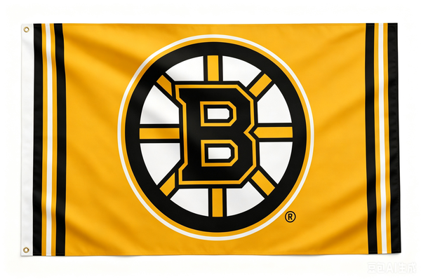 NHL Boston Bruins Flag-3x5Ft  Banner-100% polyester